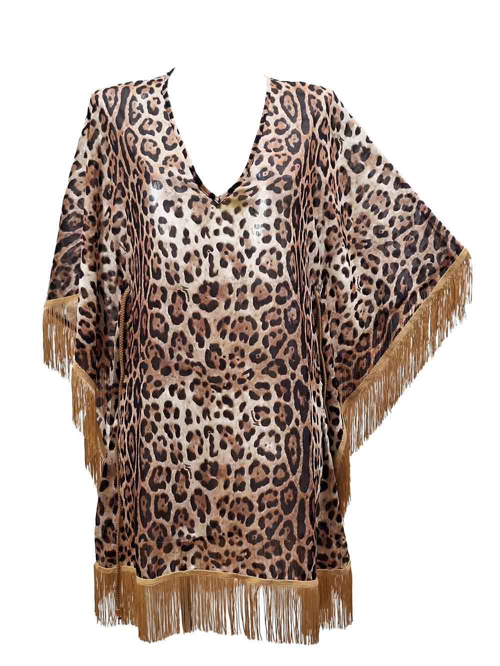 Kaftano Donna 4Giveness fantasia Animalier Leopardata - 125WCUCF5134 (1)