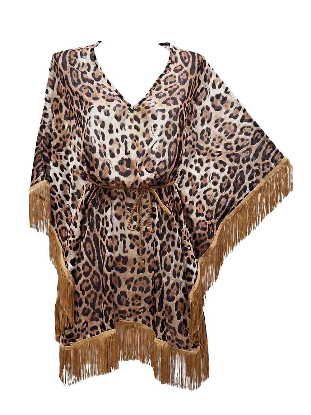 Kaftano Donna 4Giveness fantasia Animalier Leopardata - 125WCUCF5134 (2)