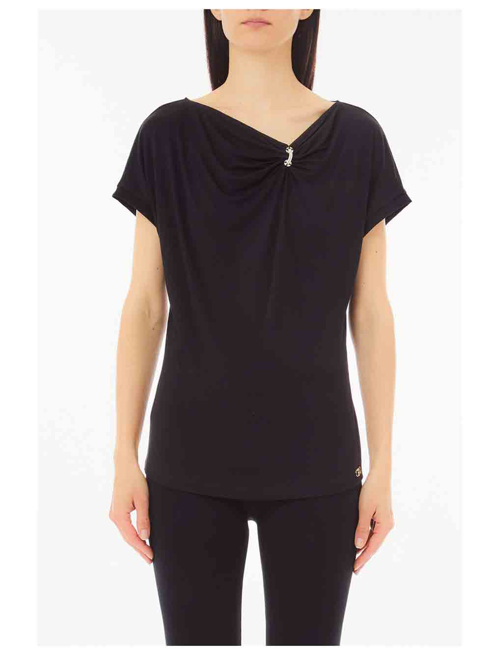 Maglia Donna Liu Jo Sport Nero - TA5176JS36022222 (1)