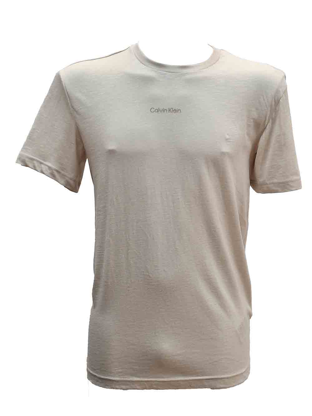 Maglia Uomo Calvin Klein Avana - KM0KM01138ADA (1) Maglia Uomo Calvin Klein Avana - KM0KM01138ADA