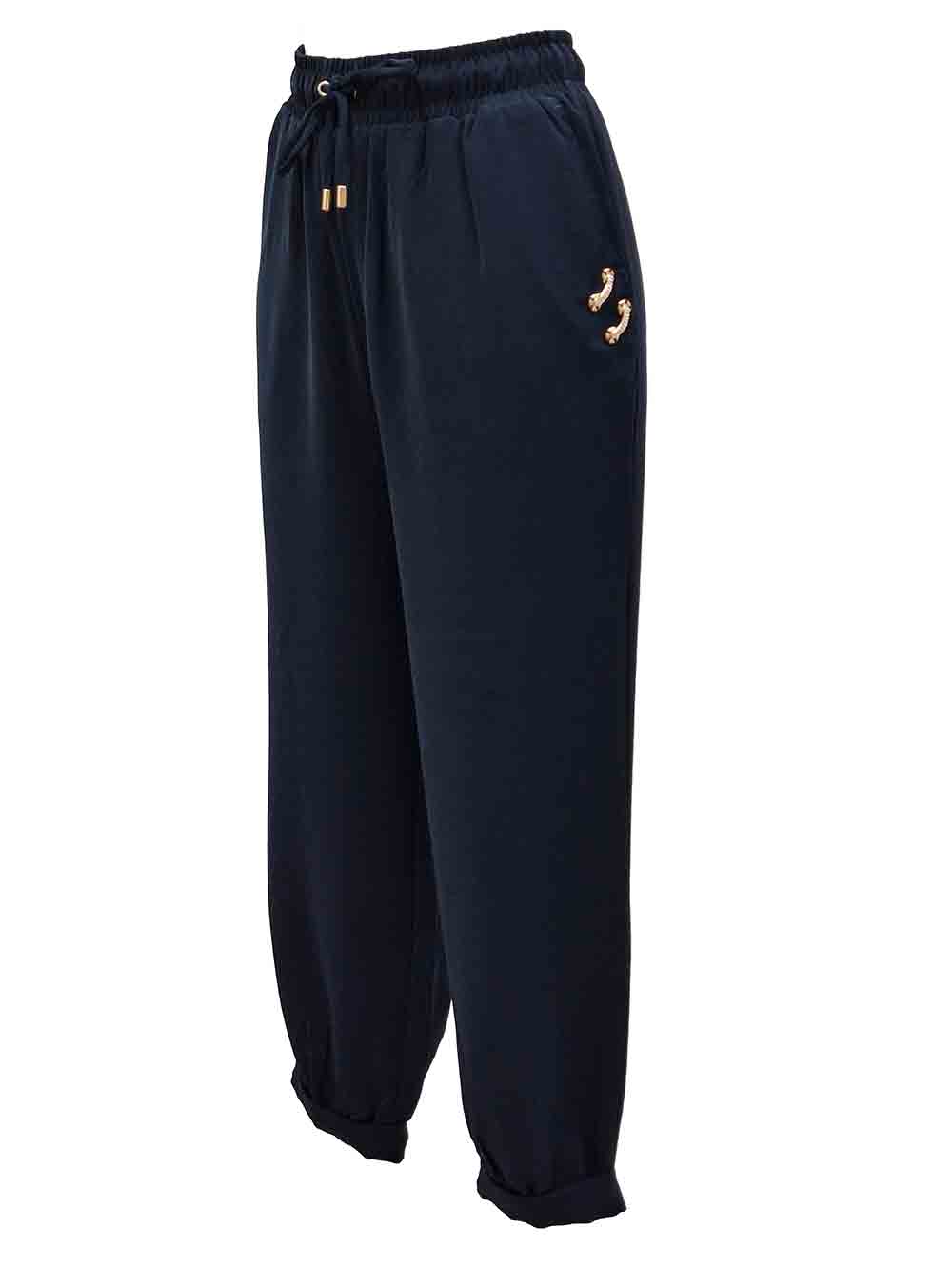 Pantalone Donna Liu Jo Sport Nuit Noir - TA5138TS92341305 (1)