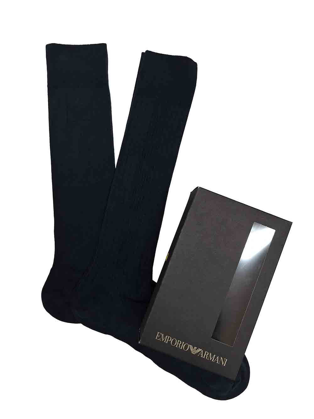 Scatola Calza Gambaletto Uomo Bipack Emporio Armani - EM000545AF18180MB278 (1)