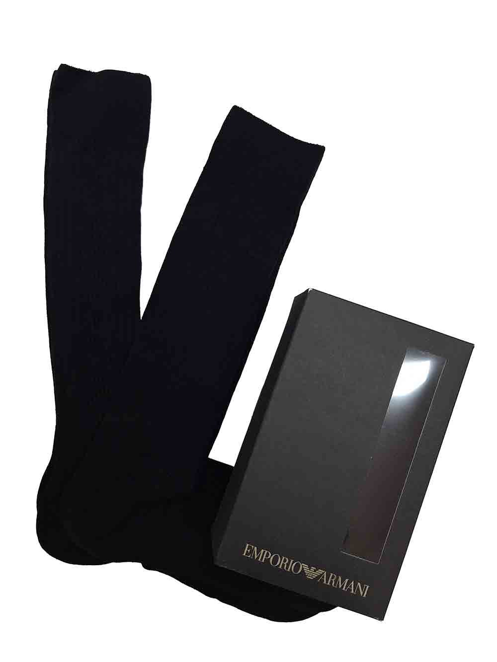 Scatola Calza Gambaletto Uomo Bipack Emporio Armani - EM000545AF18180MC005 (1)